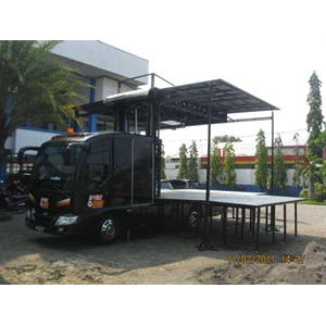 mobile stage open space