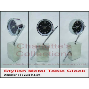 metal stylish clock/ jam meja/ jam exclusive/ exclusive mini clock/ clock/ jam meja/ jam metal/ desk clock
