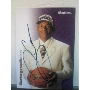 nba card ray allen autographics 96 skybox