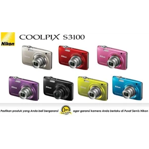 kamera digital nikon coolpix s3100