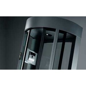 automatic revolving door