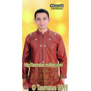 baju koko tasmatas – model mozaik 124