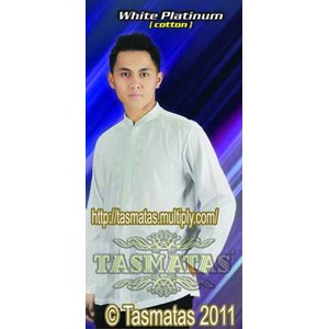baju koko tasmatas – model white platinum 114