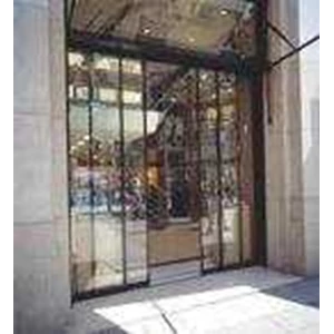 automatic sliding glass door
