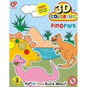 3d coloring dino park