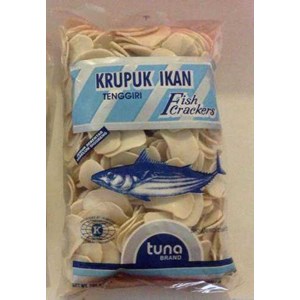 dried/ dehydrated fish cracker 250gr or 500gr