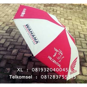 payung souvenir tipe golf lipat