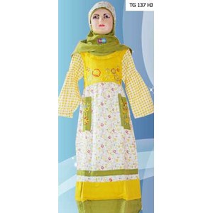 tg 137 hj( gamis katun anak)