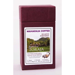 wild kopi luwak arabica roasted maha toraja