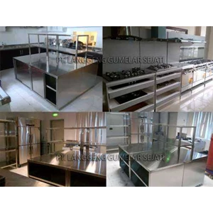 pembuatan kitchen equipment | jasa kitchen set stainless | kontraktor kitchen set