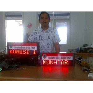 papan nama digital/ elektronik-1