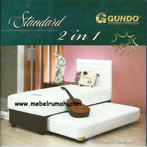 spring bed guhdo 2 in 1 standard sandaran prospine 100 x 200