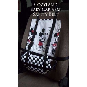 baby car seat carrier safety belt cozyland