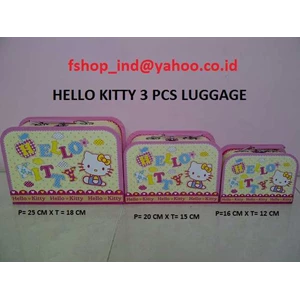 hello kitty mini box luggage 3 sets