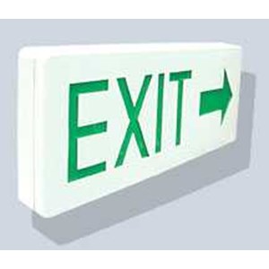 emergency exit light