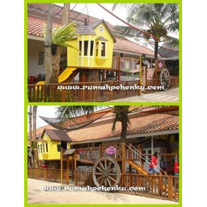 rumah pohon witch craft treehouse