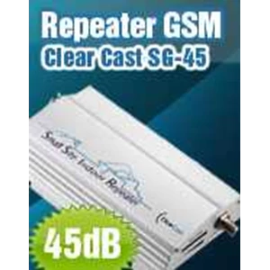 repeater booster gsm sg-45 900mhz, clear cast sg 45, penguat signal hp gsm, penguat sinyal gsm 900mhz