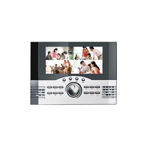 tcp/ ip alarm control panel with video intercom system model eavs-1104