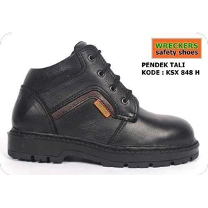 sepatu safety kulit sni - wreckers safety shoes ksx 848 h