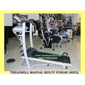 treadmill manual magnetik 5 fungsi ( alat fitness termurah)