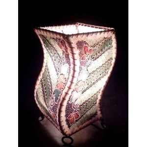 lampu hias kulit batik-2