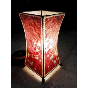 lampu hias kulit batik-4