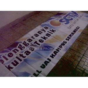 spanduk / banner / baliho / backdrop