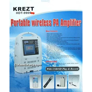 krezt hdt-9909u portable wireless meeting