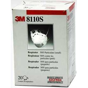 masker 3m 8110 s ( n95)
