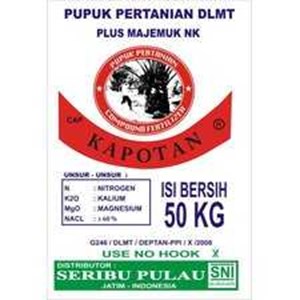 pupuk pertanian dlmt plus nk cap kapotan