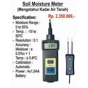 soil moisture meter, alat ukur kelembaban tanah