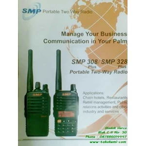 new motorola product handy talky smp 308plus / smp 328plus vhf& uhf