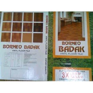 vinyl tile merk borneo badak 021-99665497 / 085692998457.
