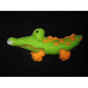 boneka flanel buaya