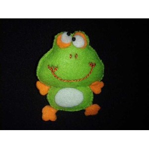 boneka flanel kodok