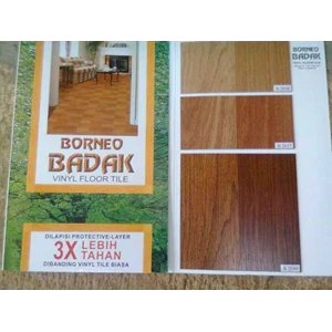 vinyl tile merk borneo badak hub: 021-99665497 / 085692998457 / ridun.
