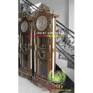 almari jam hias mawar