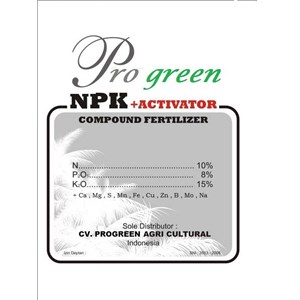 pupuk npk+ activator pro green