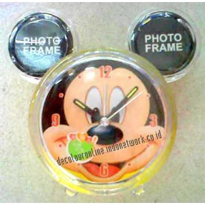 jam weker frame mickey