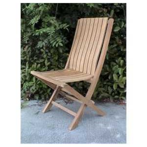 teak folding chair