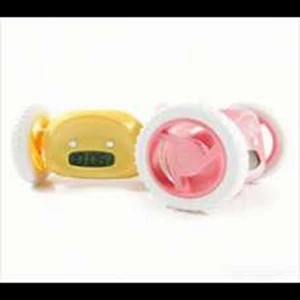 running alarm clock