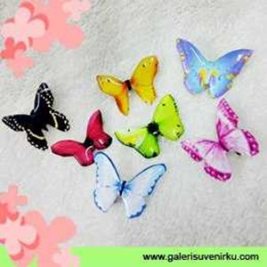 butterfly plastic pin - ss63