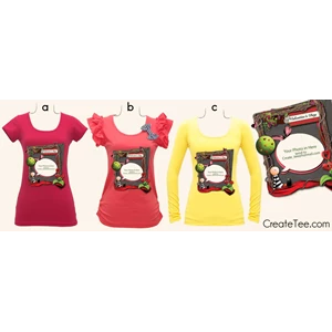 scrap shirt valentine- scrapbook on your t-shirt