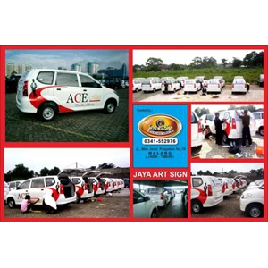 vehicle wraps / sticker untuk daihatsu xenia