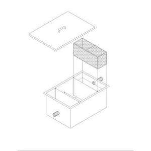grease trap-3 sections