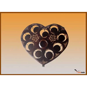 tempat aqua gelas model love