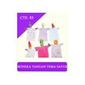 boneka tangan tema sayur