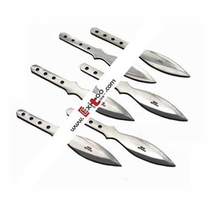 throwing knive silver