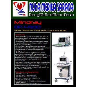 : : usg mindray dp - 4900 digital ultrasonic diagnostic imaging system