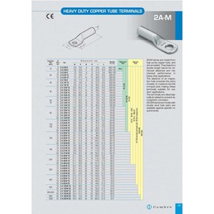 cable lug long barrel ( cembre )